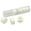 Fil-Tec, Clear-Glide 15/A Bobbins - White - 8/Tube