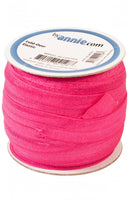 Fold-Over Elastic by the yard, Lipstick