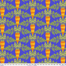 FreeSpirit, Vegetable Patch, Jane Sassaman, Carrot - Blue