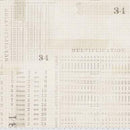 Free Spirit, Tim Holtz, Multiplication Table, Parchment