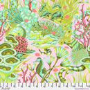 Free Spirit, Tula Pink, Floral Reef, Reef What You Sew, Coralline