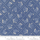 Gingiber, Henhouse, Cross Stitch Chickens, Cobalt Blue