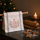 Hand Work - Joy to the World Towel Embroidery Kit