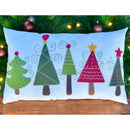 Hand Work - Trees In A Row Pillow Wool Kit