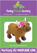 Harmony the Highland Cow Doll Pattern