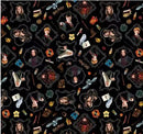 Harry Potter 108" Wide Black Magic