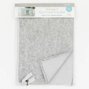 Heather Grey Zipper Pouch Blank