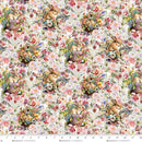 Henry Glass, Basket Full of Blessings, Packed Floral & Bunnies, Multi