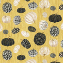 Henry Glass, Fall Potpourri, Tossed Pumpkins, Mustard
