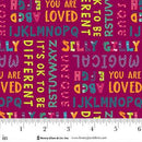 Henry Glass, Leanne Anderson, Silly Gilly Returns, Alphabet, Magenta Pink