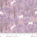 Henry Glass, My Darling Unicorn, Tossed Unicorns on floral