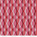 Henry Glass, Patriotic Pop Pearlescent, Streaming Stripes, Red