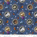 Henry Glass, Serenade, Animal Portraits, Saphire Blue