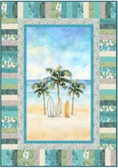 Hoffman Fabrics, Seas & Greetings/On Key Quilt Kit 42" X 60"