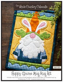 Hoppy Gnome Mug Rug
