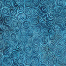 Island Batik, Starry Seas, Spiral, Midnight Blue