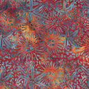 Island Batik, Starry Seas, Starfish Marine, Orange Cheddar