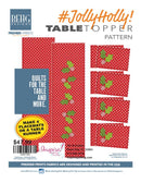 Jolly Holly - Table Runner or 4 Place Mats, Canvas Weight