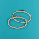 Kimberbell Beechwood Oval Hoops Pack of 2