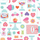 Kimberbell, Sweet Shoppe, Candy Jars, White