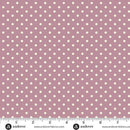 Laundry Basket Quilts, Quiltessential Minis, Mini Dot, Petunia Purple