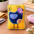 Little Birdie Wool Pincushion Kit-Hand Embroidery