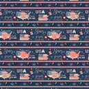 Lumin Fabrics, Stripes and Stars, Repeating Stripe