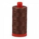 Mako Cotton Thread Solid 50wt 1422yds Dark Antique Gold