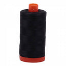 Mako Cotton Thread Solid 50wt 1422yds Very Dark Grey