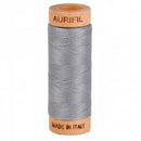 Mako Cotton Thread Solid 80wt 300yds Grey