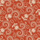 Marcus Fabrics, Bandana Bliss, Swirls, Red