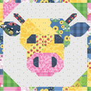 Merry Makers Designs, Patchwork Pasture Wall Hanging Kit - Cow