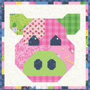 Merry Makers Designs, Patchwork Pasture Wall Hanging Kit - Pig