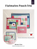 Mnki Kim, Flatmates Pouch Trio Bag Pattern