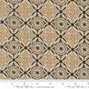 Moda, Basic Grey, Posh, Filigree Damask Medallion, Onyx Noir