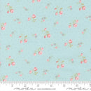 Moda, Brenda Riddle, Abide, Small Floral Dots, Light Blue