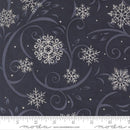 Moda, Deb Strain, When Snow Falls, Swirling Snowflakes, Night Sky Black