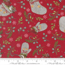 Moda, Deb Strain, When Snow Falls, Winter Wear, Berry Red