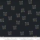 Moda Fabrics, Sew Happy Canvas - Moda Metallic - Black