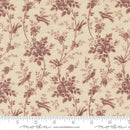 Moda, French General, Fleur De Paris, Tonal Flowers & Birds, Lavender/Pearl