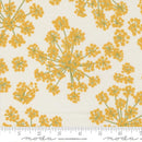 Moda, Garden Series, Fennel, Large Floral, Gold/Cream