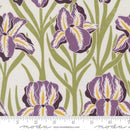 Moda, Garden Series, Iris Large Floral, Cream