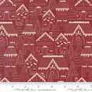 Moda, Kileys Quilt Room, Gingerbread Lane, Landscape, Cranberry Red