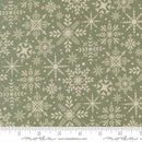 Moda, Kileys Quilt Room, Gingerbread Lane, Snowflakes, Mistletoe Green