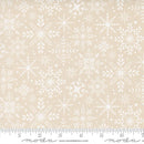 Moda, Kileys Quilt Room, Gingerbread Lane, Snowflakes, Sugar White