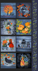 Moda, Robin Pickens, Coven, 24" Vine Panel Multi