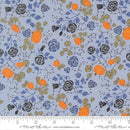 Moda, Robin Pickens, Coven, Small Garden Florals, Sky Blue