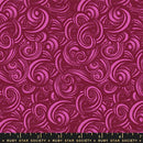 Moda. Ruby Star, Fire Glow, Swirls, Rose Pink