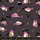 Moda, Ruby Star Society, Freaky Familiars, Frogmiliars, Eggplant Purple