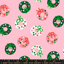 Moda, Ruby Star Society, Merry Happy, Bough Down, Pink